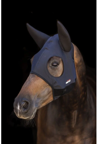 Maska uspokajająca dla konia Lami Cell z uszami | Sklep jeździecki Horse-Trade.pl