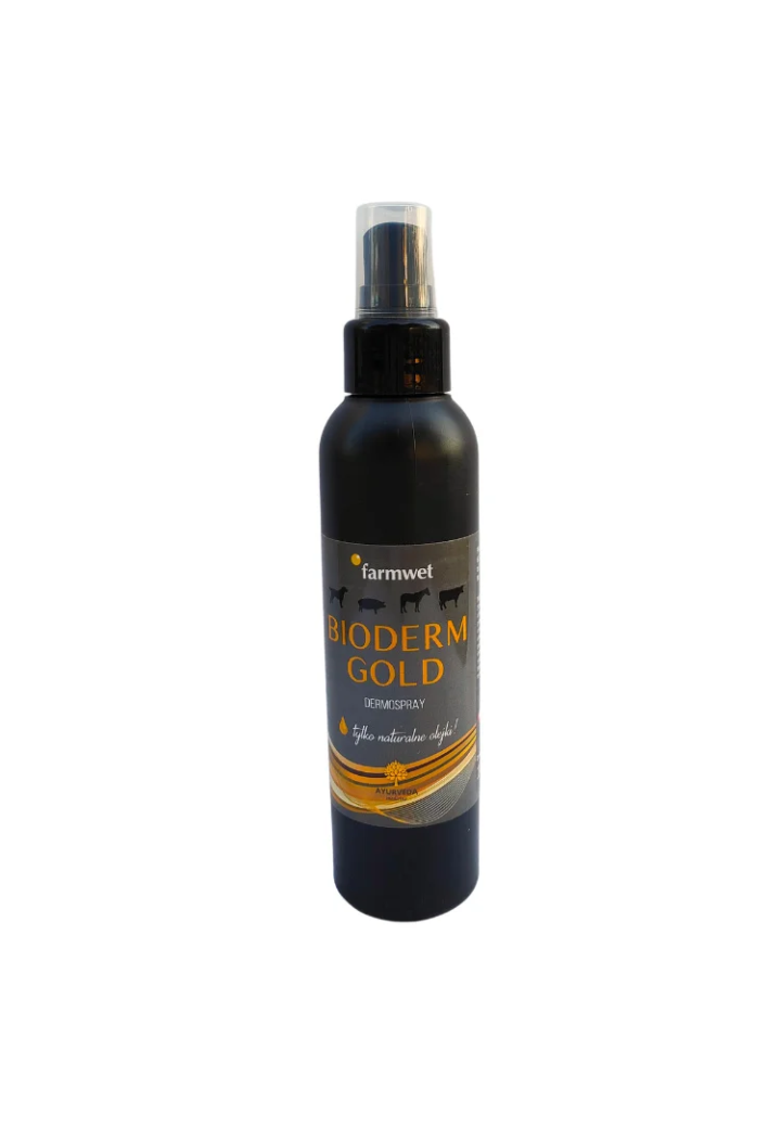 Spray pielęgnujący do skóry BIODERM GOLD 100ml