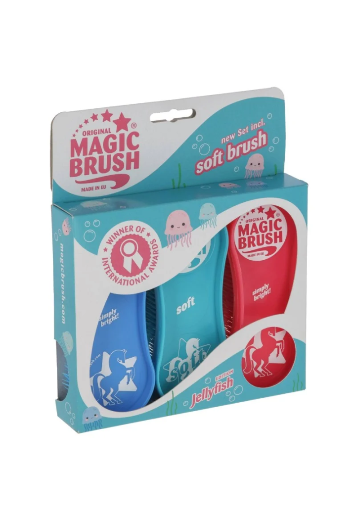 Szczotki MAGIC BRUSH JellyFish +soft komplet