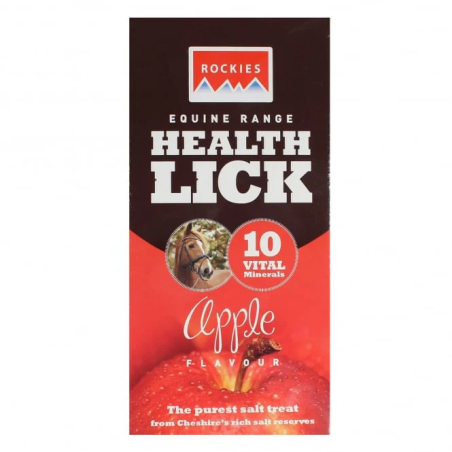 Lizawka solna ROCKIES Rockies Apple 2kg | Sklep jeździecki Horse-Trade.pl