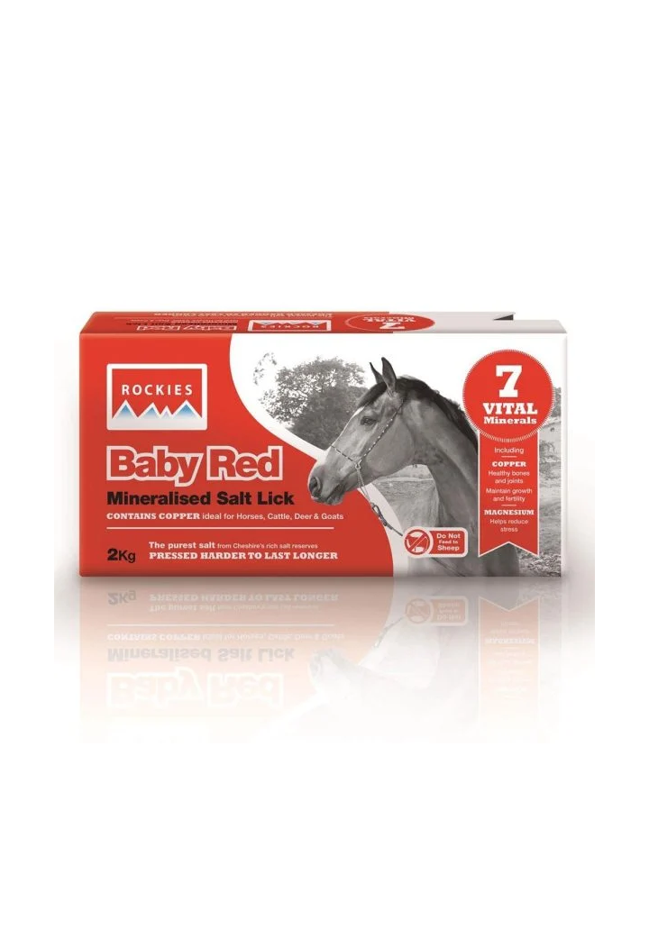 Lizawka solna ROCKIES Baby Red 2kg