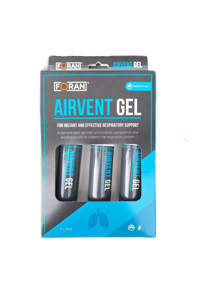 Żel na drogi oddechowe FORAN AirVent Gel 3x50ml | Sklep jeździecki Horse-Trade.pl