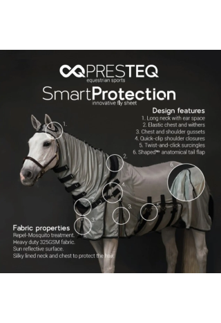 Derka przeciw owadom PresTEQ SmartProtec