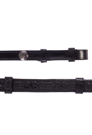 Wodze skórzane PresTEQ grip