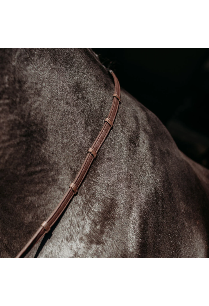 Wodze skórzane PresTEQ grip