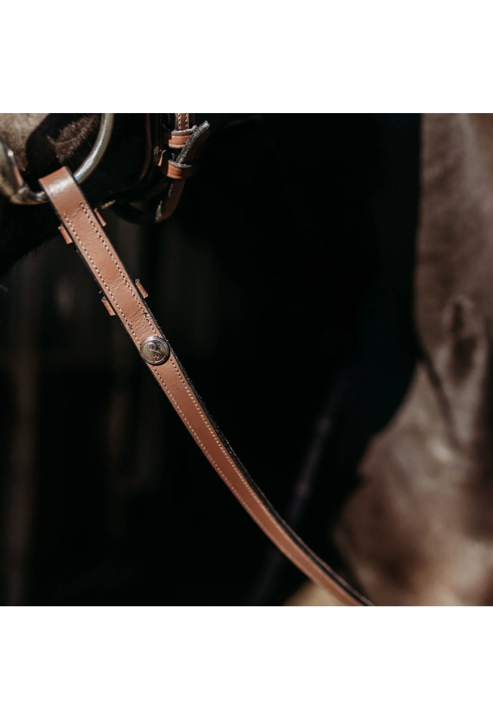 Wodze skórzane PresTEQ grip