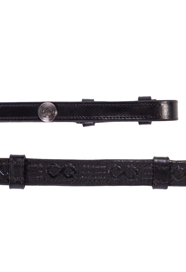 Wodze skórzane PresTEQ grip 12.5cm