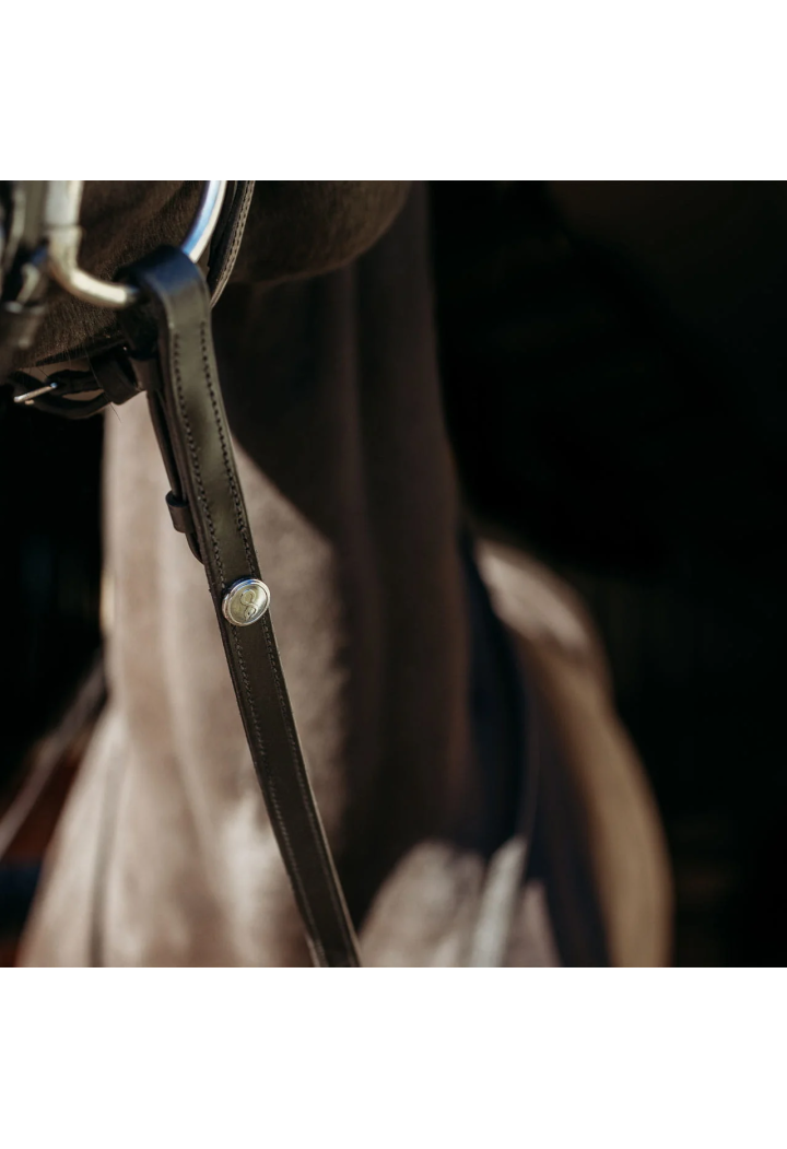 Wodze skórzane PresTEQ grip 12.5cm