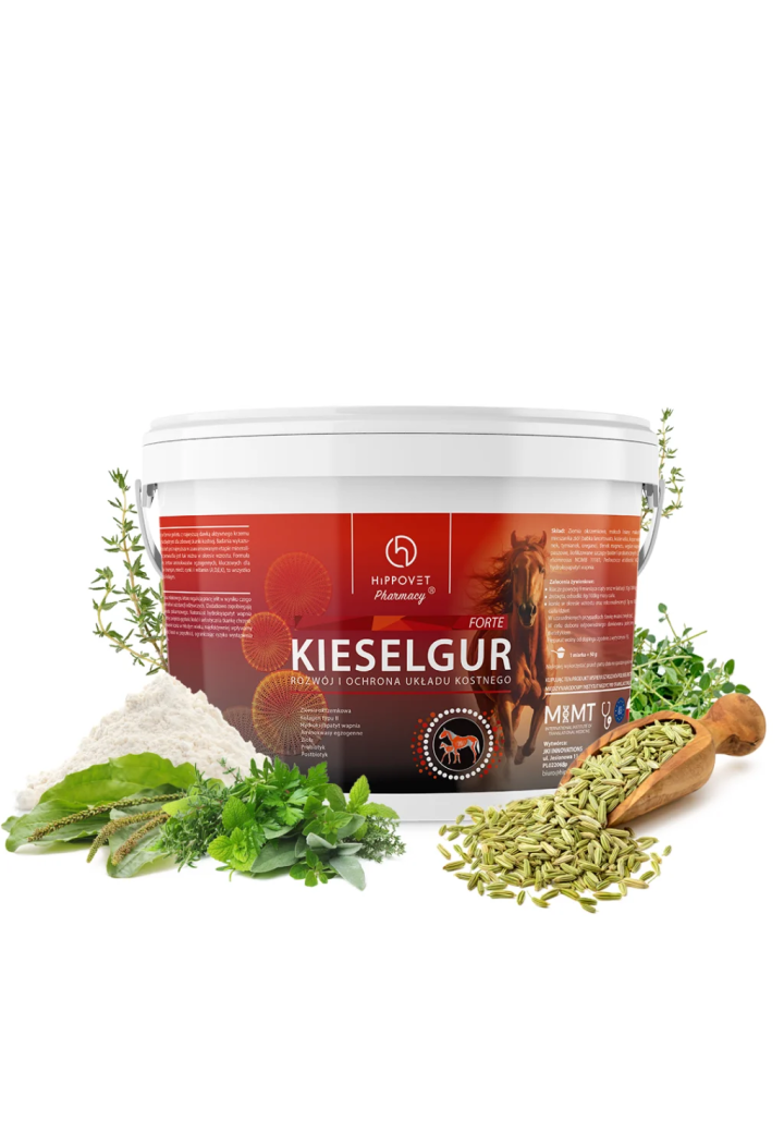 Krzem HIPPOVET Kieselgur Forte 3kg