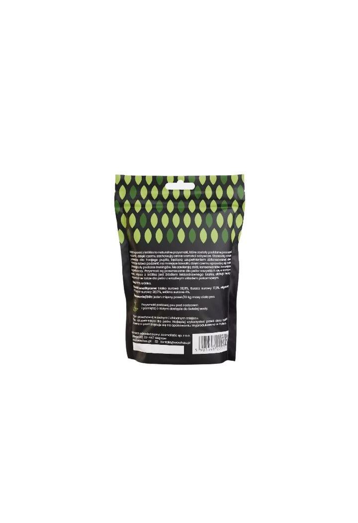 Smaczki dla psa WOW!PETS Paski Królik 120g