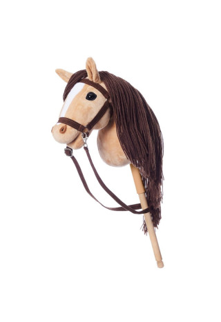 Koń na kiju HoppiHorse HobbyHorse A3 beige