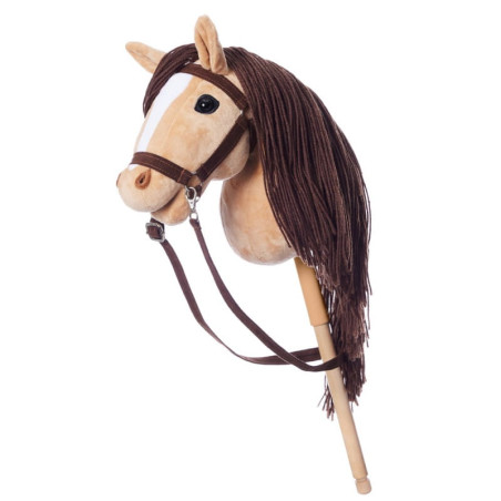 Koń na kiju HoppiHorse HobbyHorse A4 beige