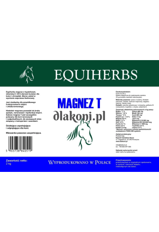 Magnez T EQUIHERBS 750g