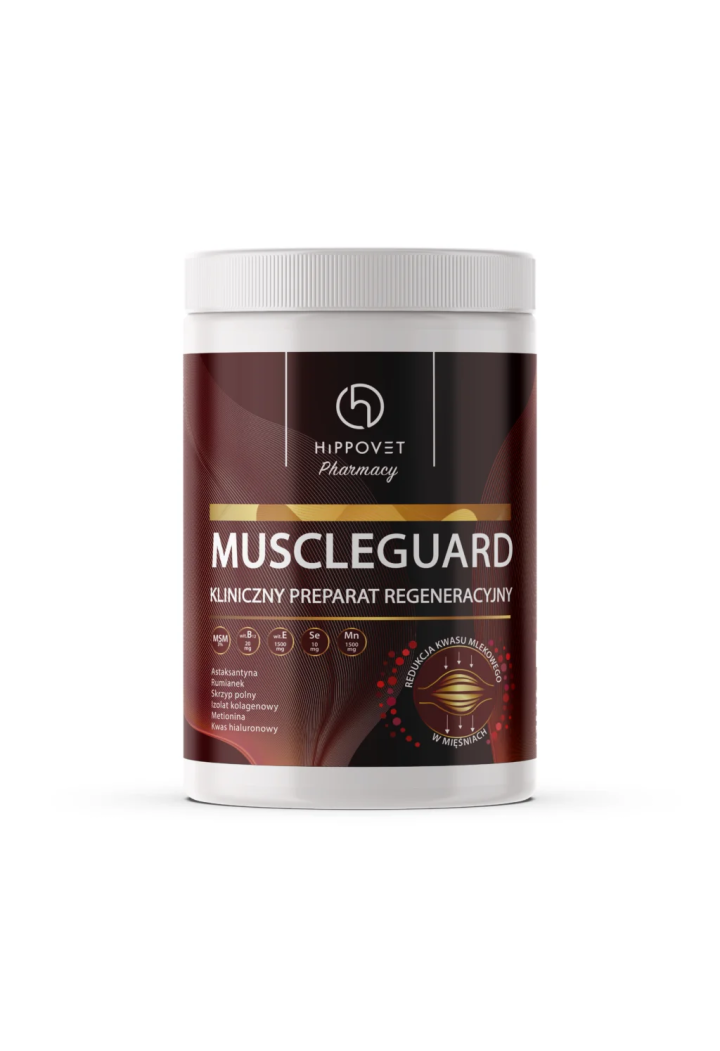 Suplement HIPPOVET PharmacyMuscleGuard 1kg Horse-Trade | Sklep jeździecki