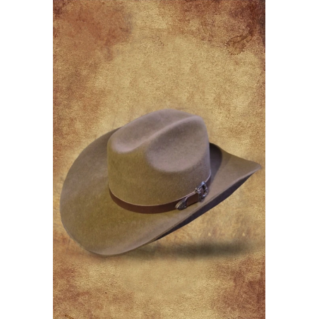 Kapelusz kowbojski WILDBILL filcowy lightbrown