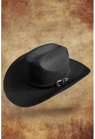 Kapelusz kowbojski WILDBILL filcowy black