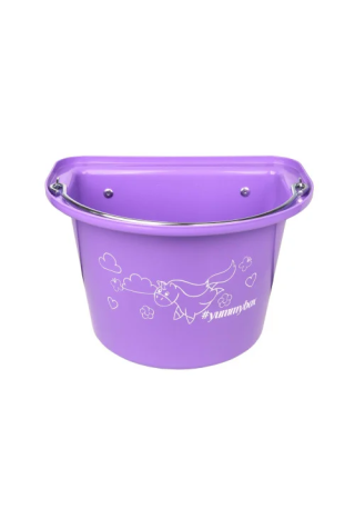 Żłób KERBL 12l przenośny zaw-pałąk lavender Yummy