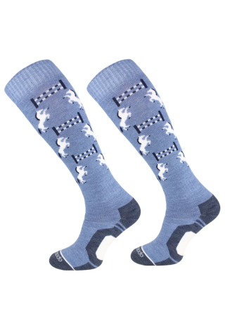 Skarpetki MONDO-CALZA White Horses