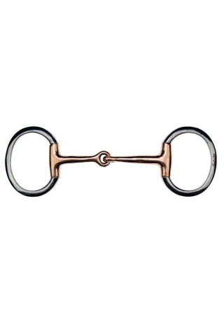 Wędzidło oliwka FEELING Eggbutt Cop/SS 1*łam