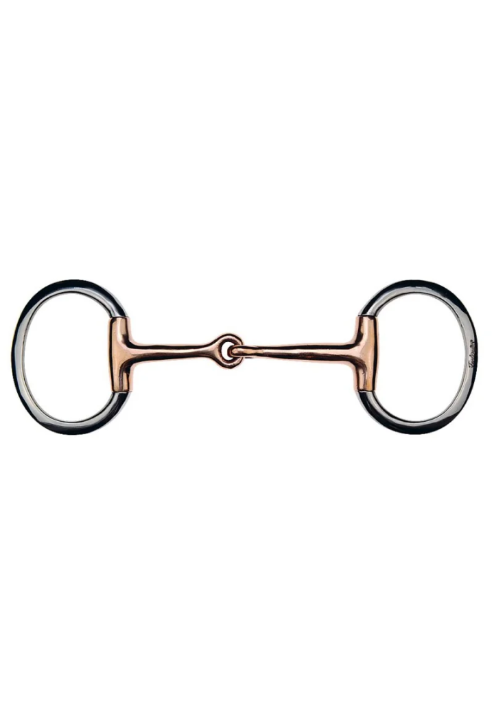 Wędzidło oliwka FEELING Eggbutt Cop/SS 1*łam