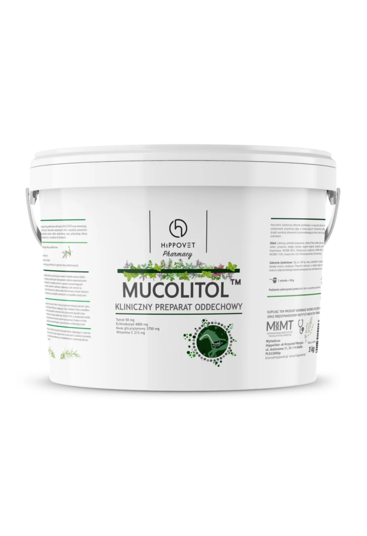Preparat oddechowy HIPPOVETPharmacy Mucolitol 3kg