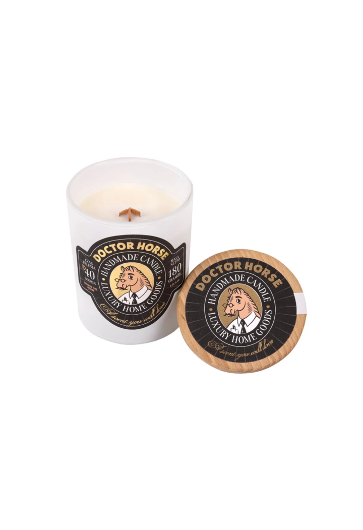 Świeca DOCTORHORSE sojowa jabłko cynamon