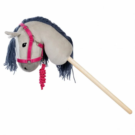 Kantar z uwiązem ASTRUP HobbyHorse pink