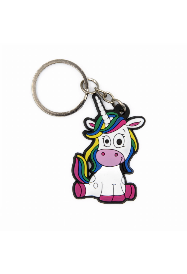 Brelok PZP gumowy jednorożec kolorowy