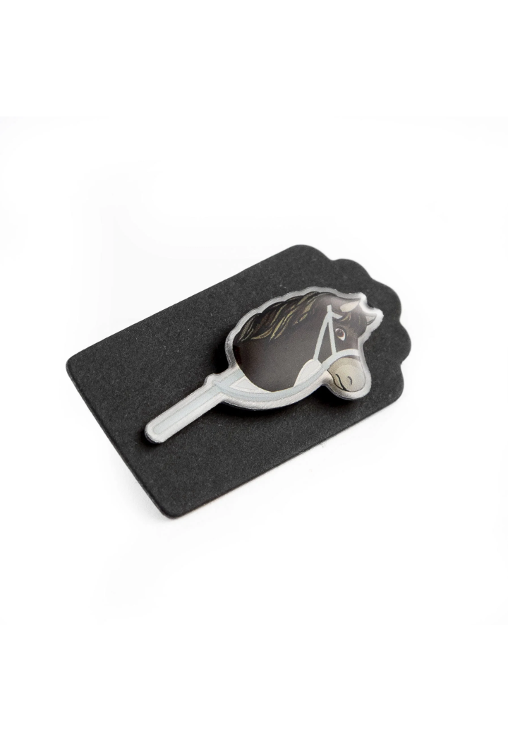 Przypinka PZP hobbyhorse 1- druk ciemna