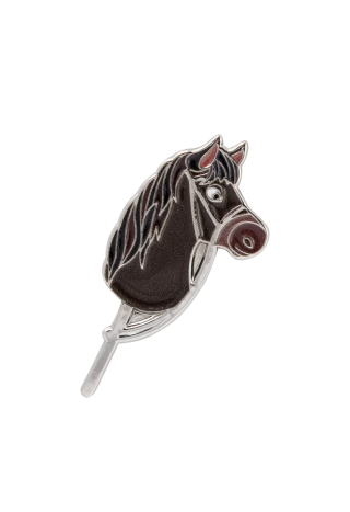 Przypinka PZP hobbyhorse 3-emalia ciemny