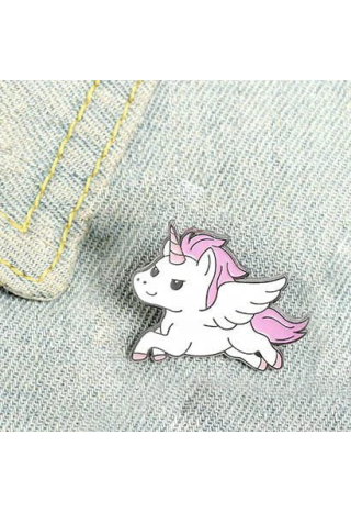 Przypinka PZP jednorożec