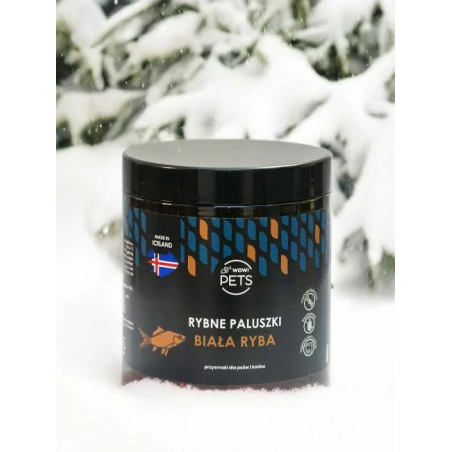 Smaczki dla psa i kota WOW!PETS RybnePaluszki 200g