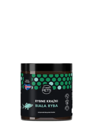 Smaczki dla psa i kota WOW!PETS RybneKrążki 200g