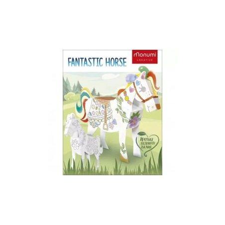 Koń FANTASTIC HORSE 3D do malowania