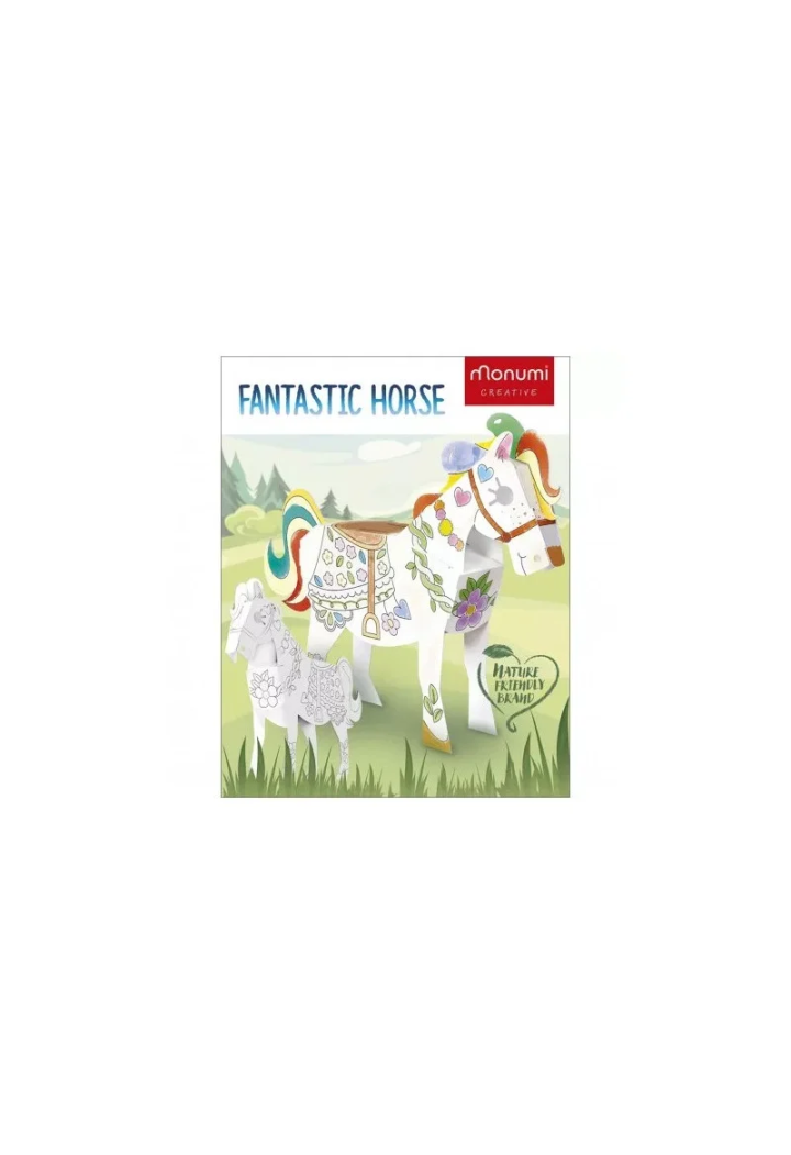 Koń FANTASTIC HORSE 3D do malowania