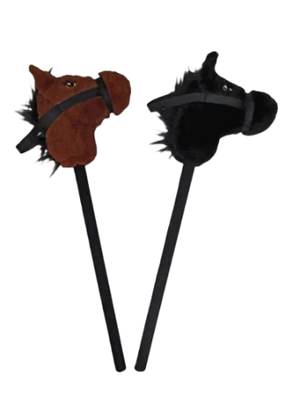 Koń na kiju SUNDAY HobbyHorse z dzwiękiem mix