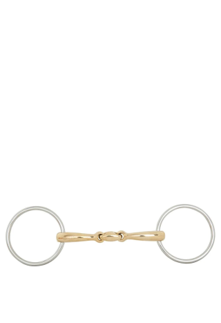 Wędzidło zwykłe BR LooseRingSoft 16mm 2*łam