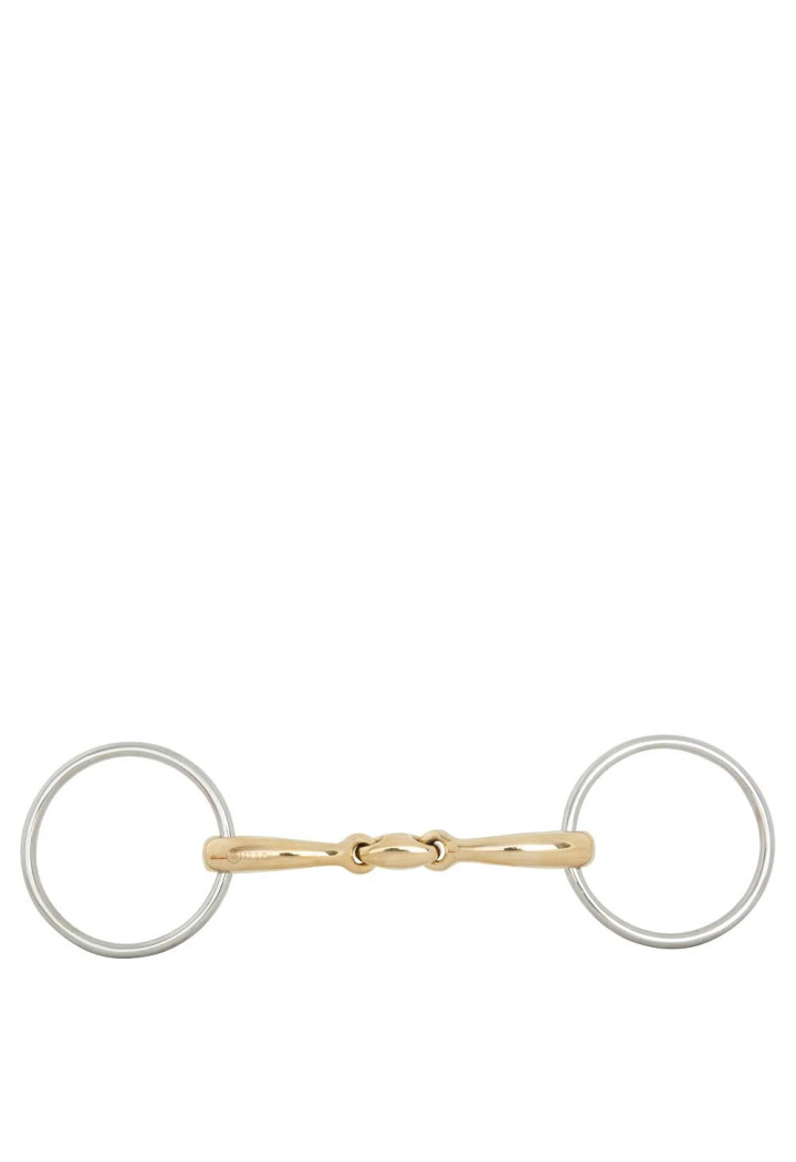 Wędzidło zwykłe BR LooseRingSoft 16mm 2*łam