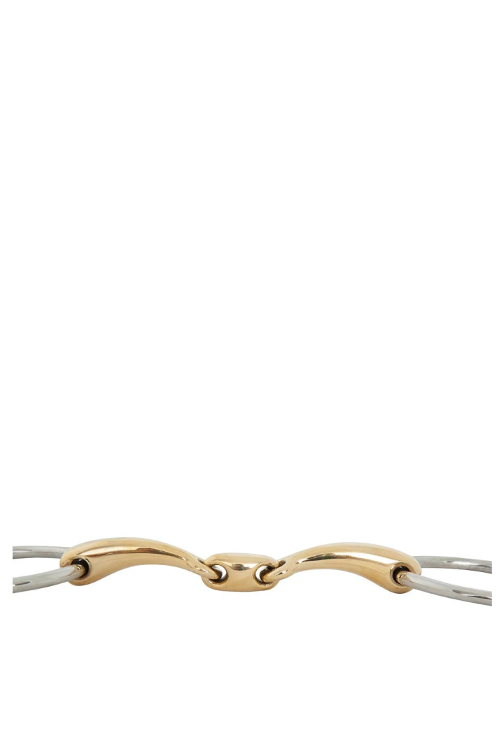 Wędzidło zwykłe BR LooseRingSoft 16mm 2*łam