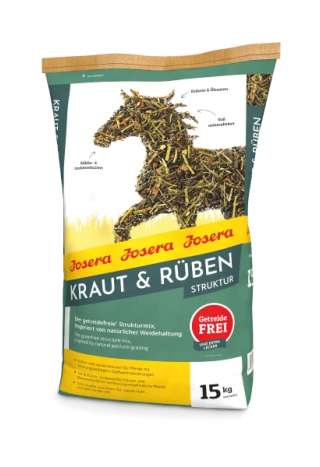 Pasza bezzbozowa JOSERA KrautRuben Struktur 15kg | Sklep jeździecki Horse Trade.pl
