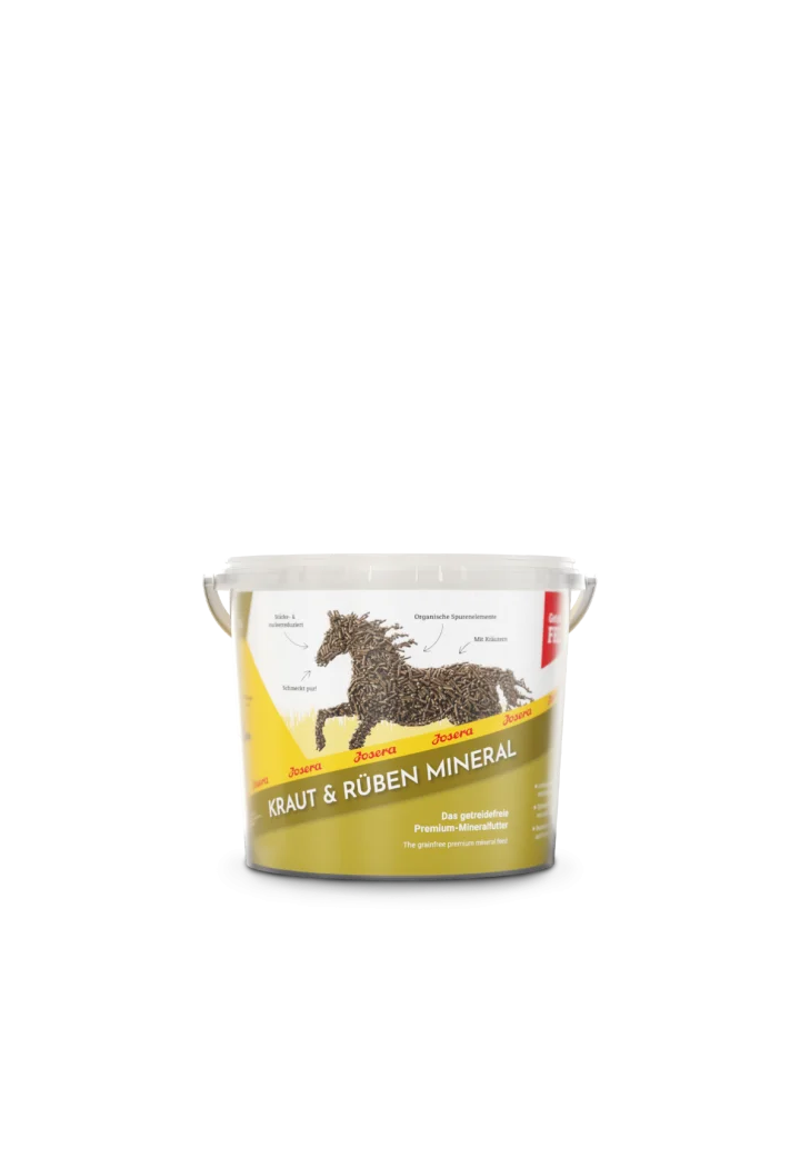 Mineraly bezzbozowe JOSERA KrautRubenMineral 4kg | Sklep jeździecki Horse Trade.pl