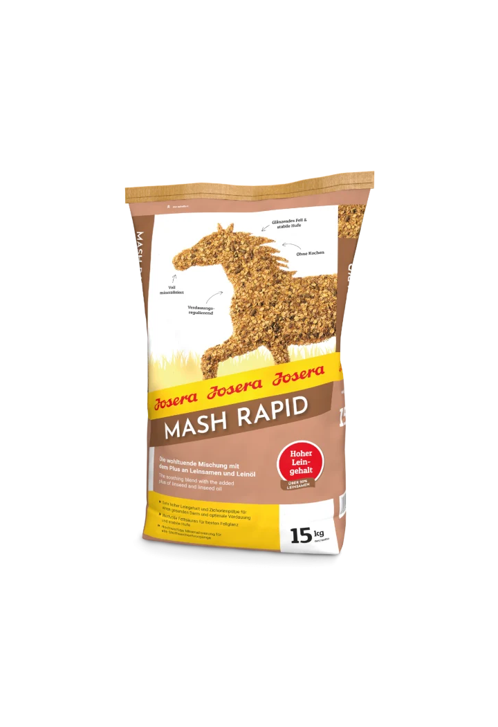 Mesz siemie lniane+cykoria JOSERA Mash Rapid 15kg | Sklep jeździecki Horse Trade.pl