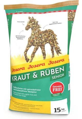 Pasza konie starsze JOSERA Kraut&Ruben Senior 15kg