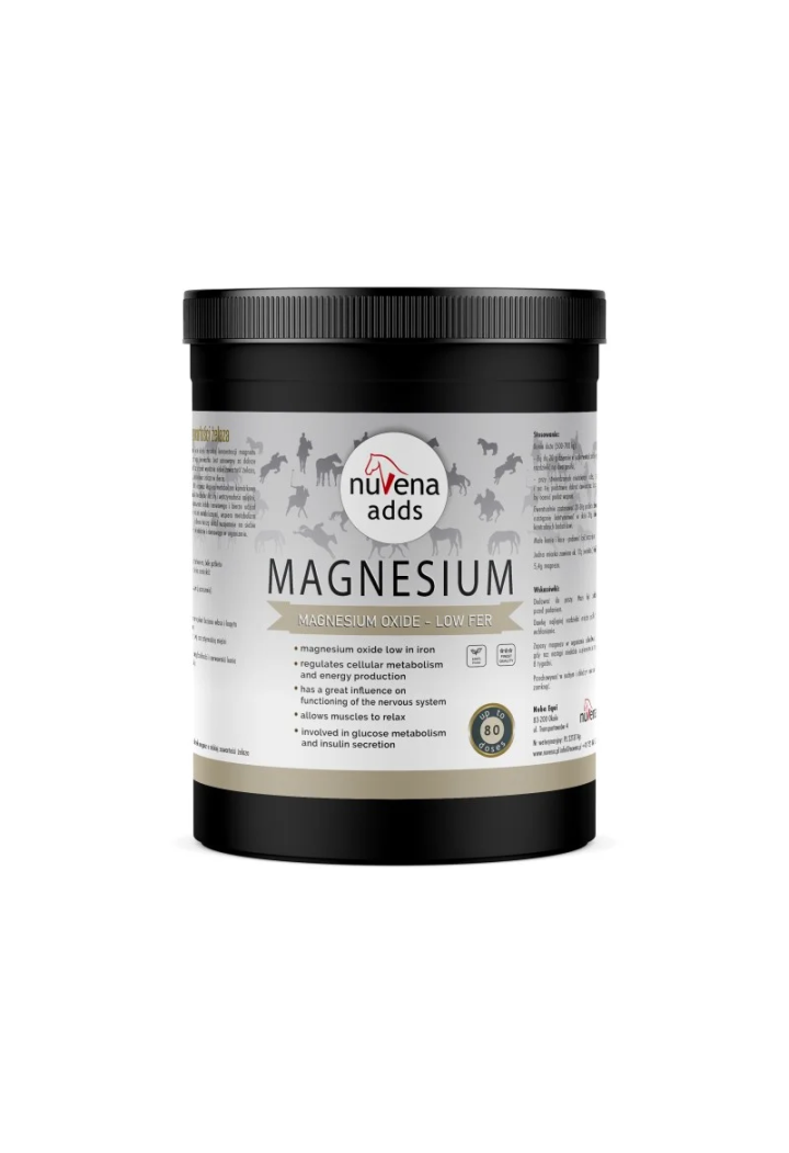 Suplement NUVENA Magnesium tlenek magnezu 1200g
