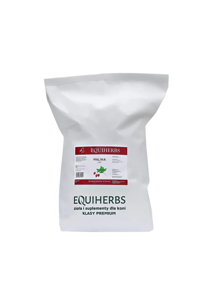 Malina EQUIHERBS liść EKO-torba 1000g