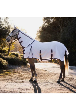 Derka siatkowa+maska HORZE LaPazFlySet 25SS