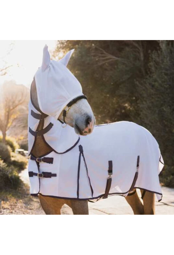 Derka siatkowa+maska HORZE LaPazFlySet 25SS