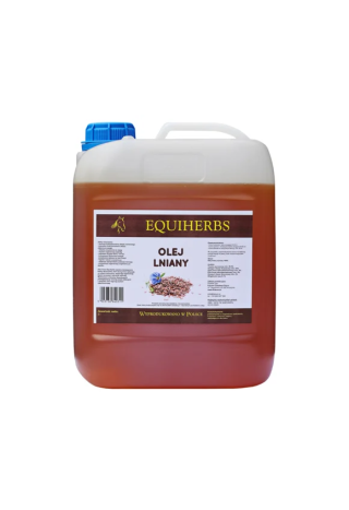 Olej lniany EQUIHERBS 5l