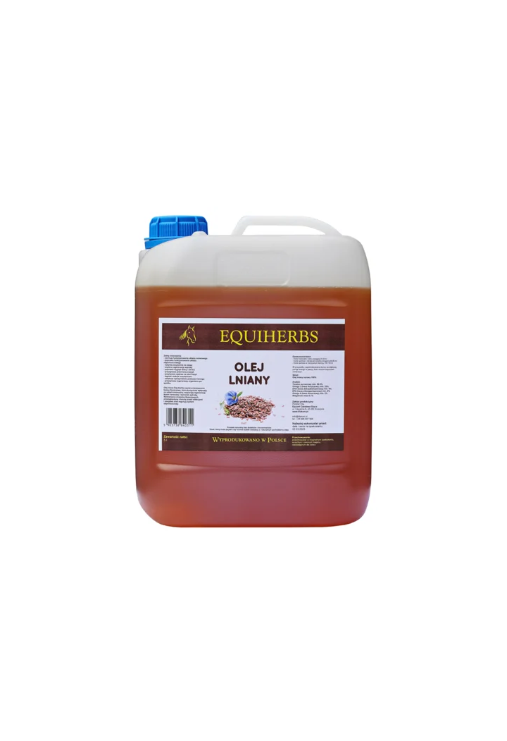 Olej lniany EQUIHERBS 5l