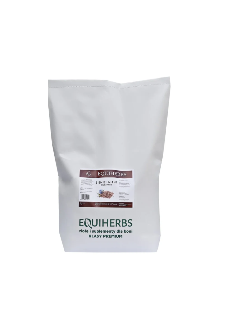 Siemię lniane EQUIHERBS całe ziarno 25kg